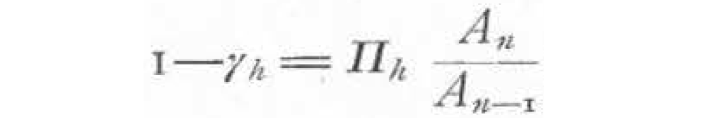 Product-limit estimate of survival probability.